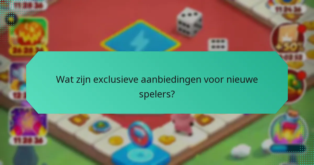 Wat zijn exclusieve aanbiedingen voor nieuwe spelers?