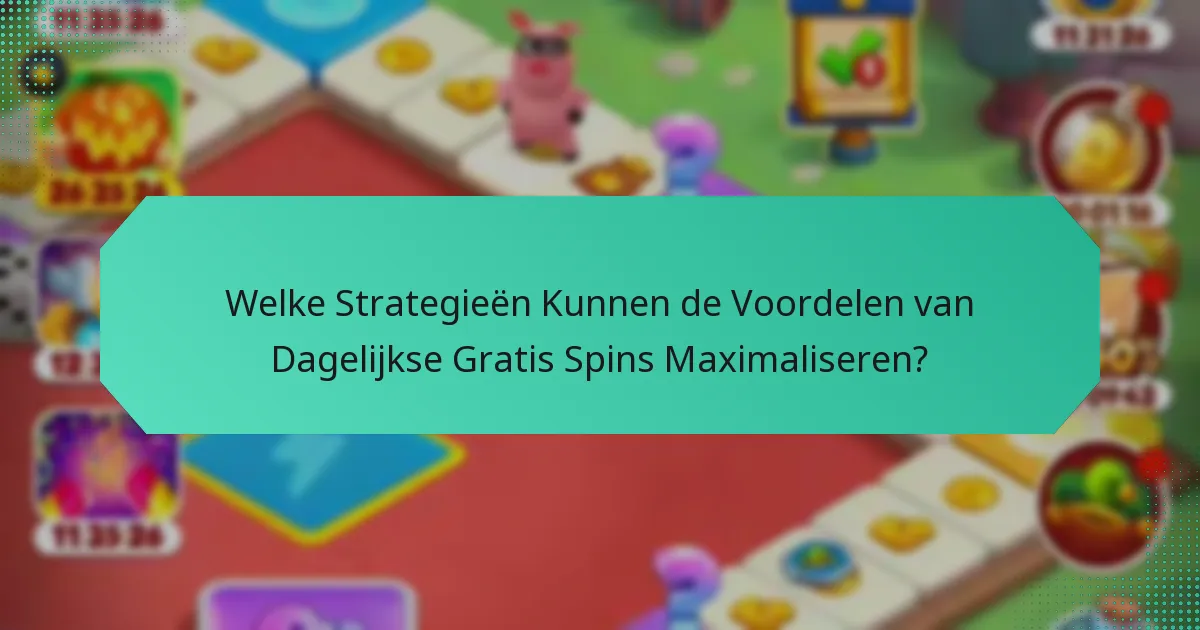 Welke Strategieën Kunnen de Voordelen van Dagelijkse Gratis Spins Maximaliseren?